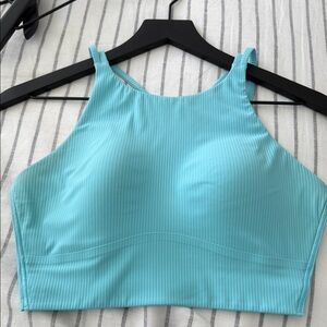 Like a Cloud High-Neck Longline Ribbed Bra
Light Support, B/C Cup